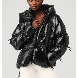 ALO green shiny puffer